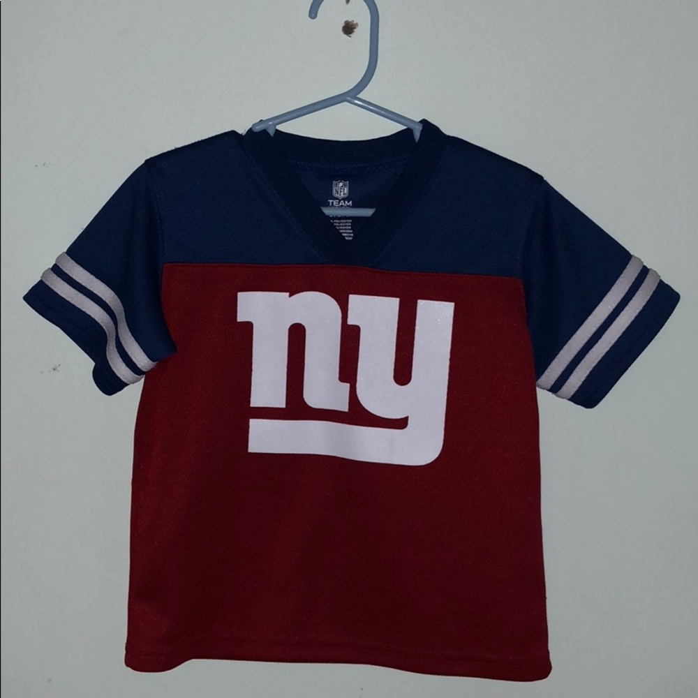 NY giants jersey. Size 3T